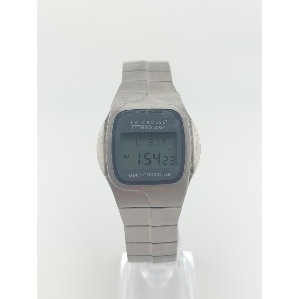 Vintage‎ La Crosse Technology Radio Controlled Digital Watch WT-961(S)
